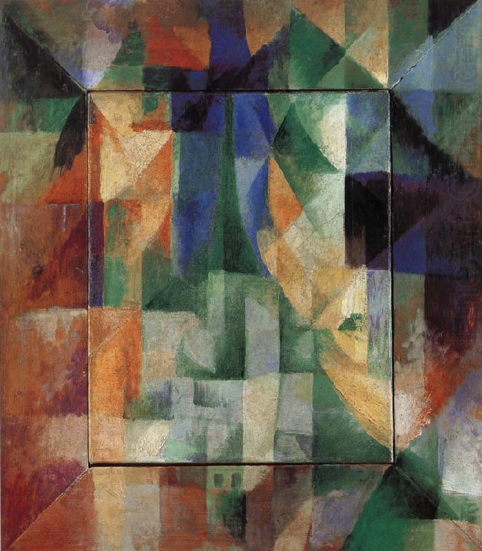 Delaunay, Robert The Window Toward the city china oil painting image